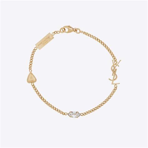 ysl makeup charm bracelet|saint laurent bracelets for women.